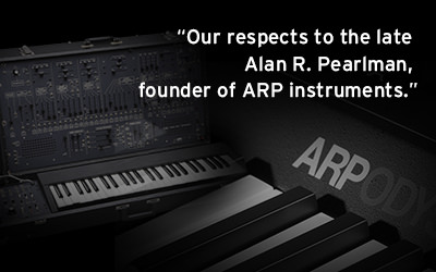 NEWS: Our respects to the late Alan R. Pearlman, founder of ARP instruments.